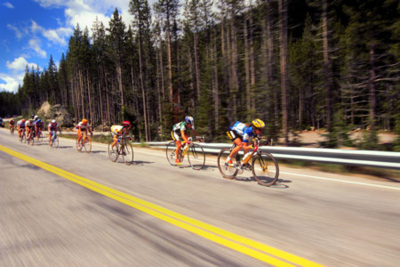 Linda Jackson descends Banner Summit in 1998.